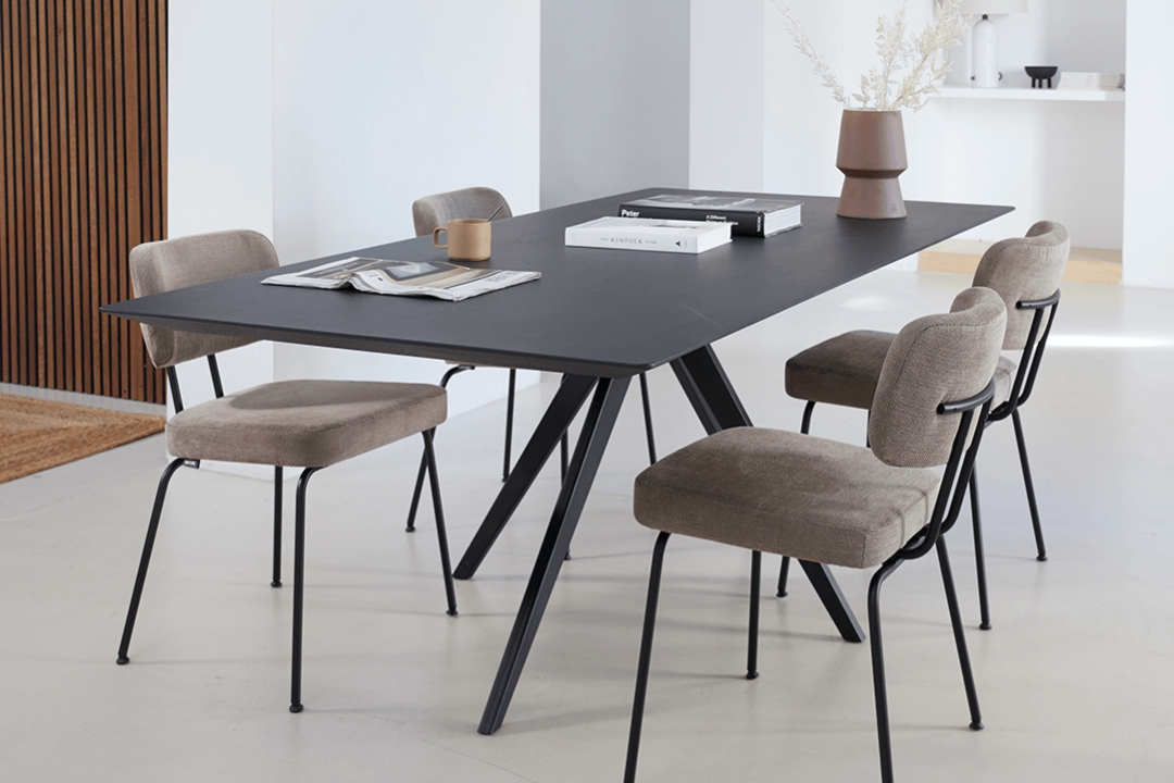 Eetkamerstoel Ted Zonder Arm Sfeerbeeld 1